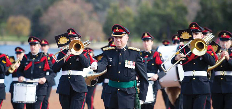 Sounds from the military, Australian Army Band