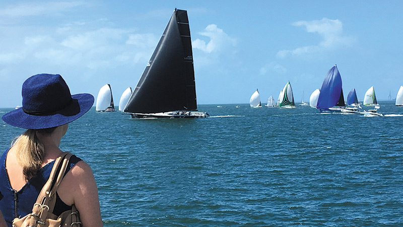 Moreton Bay Cruise Offers Yacht Race Action